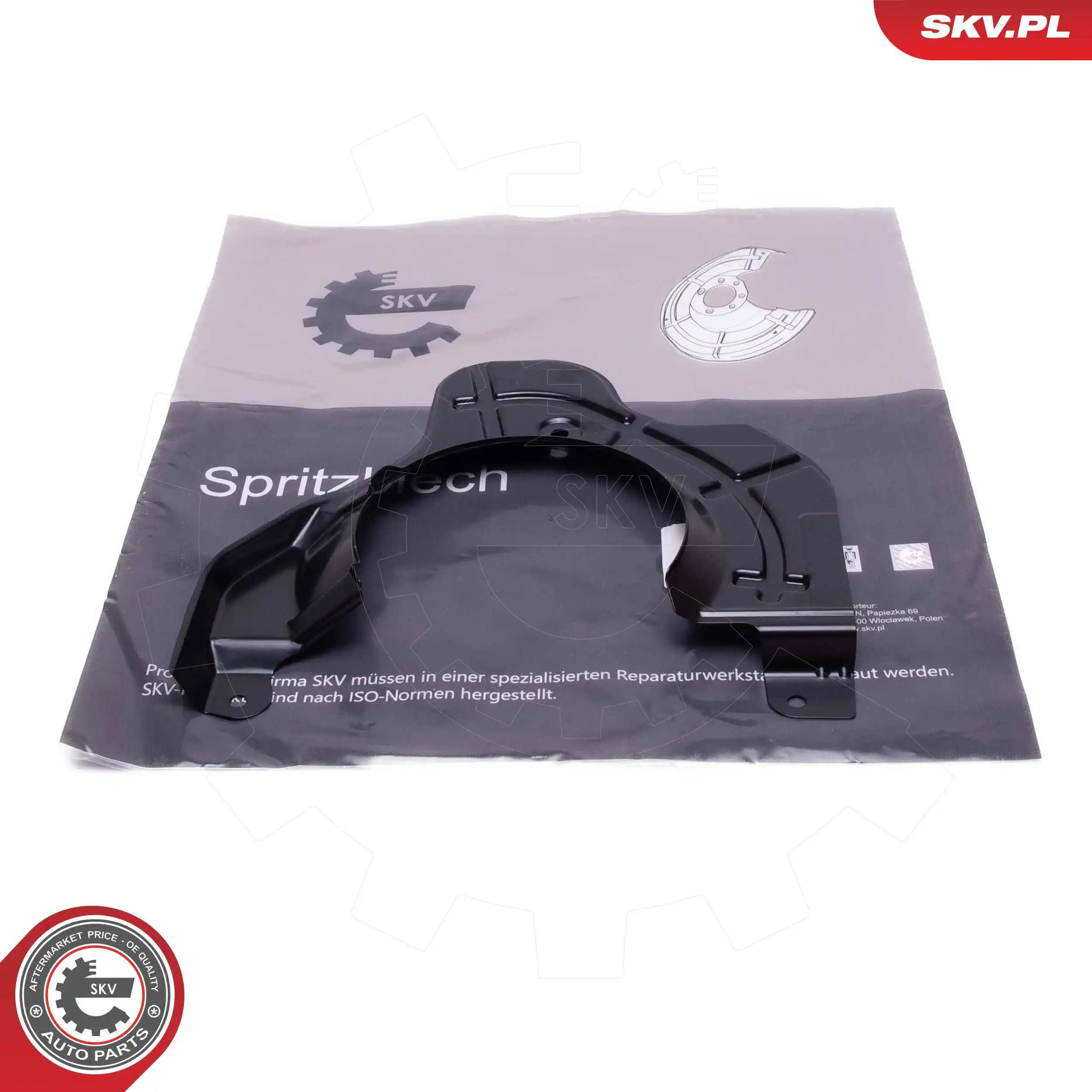 Splash Guard, brake disc